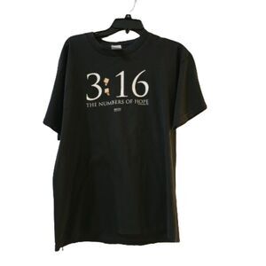 Tennessee River Men's The Number Of Hope Print Crew Neck T-Shirt Size Large